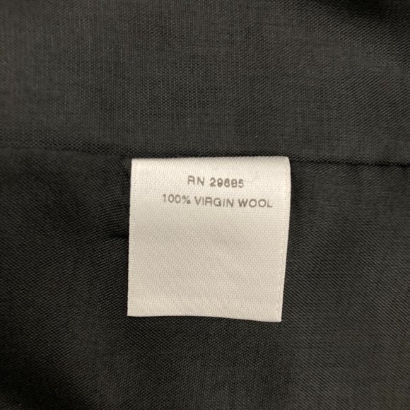 Pendleton Virgin Wool Black Watch Plaid Tartan Pants Size 12 Green Navy Lined - Picture 10 of 11